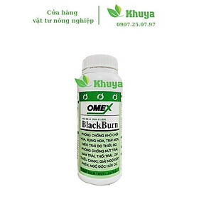 Phân bón lá trung vi lượng BlackBurn 1 lít Phòng khô chồi hoa - Rụng hoa - Giải độc phèn