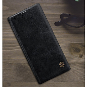 Bao da  chính hãng Nillkin QIN dành cho SamSung Galaxy Note 10+ Plus
