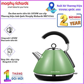 Ấm đun nước siêu tốc cao cấp Morphy Richards MR7456A - Hàng chính hãng