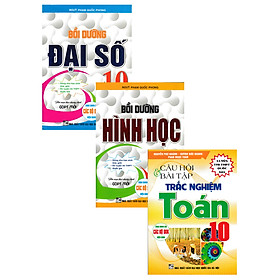 Combo Bồi Dưỡng Toán 10 (Biên Soạn Theo Chương Trình GDPT Mới) (HA) - Hồng Hà