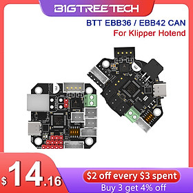 BIGTREETECH EBB36 BTT EBB42 có thể bộ điều hợp bảng Voron Canbus 3D Máy in Accessorie cho Klipper Hotend Ender3 Nâng cấp Fly-SHT Kích thước bảng: 1PC