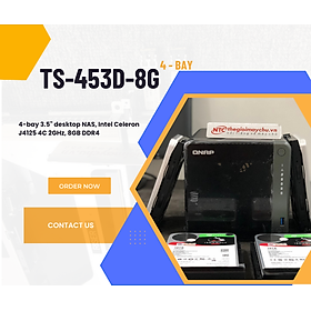 Mua Thiết bị lưu trữ Qnap TS-453D-4G_Hàng chính hãng