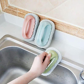 Mua Combo 2 Bàn chải cọ rửa Nhà tắm  bếp  bồn rửa mặt  bồn rửa bát -