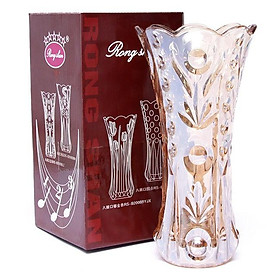 Mua Lọ căm hoa thủy tinh cao 30cm - nhủ vàng