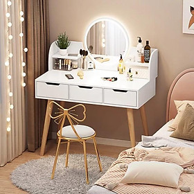 Mua bàn phấn đẹp bp 25  giá chưa kèm ghế và gương led  hàng có sẵn