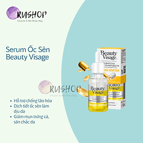 Serum Beauty Visage ốc sên tái tạo, trẻ hóa làn da, dành cho mặt và vùng da quanh mắt