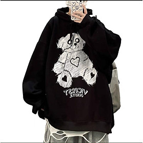 ÁO KHOÁC HOODIE NAM NỮ GẤU TIM SIÊU CUTE SIÊU DỄ THƯƠNG THỜI TRANG PHONG CÁCH HÀN QUỐC