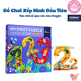 Hình ảnh Đồ Chơi Xếp Hình Ghép Cặp Đầu Tiên Nhiều Chủ Đề - My First Puzzle Mideer Dành Cho Các Bé Trên 2 Tuổi