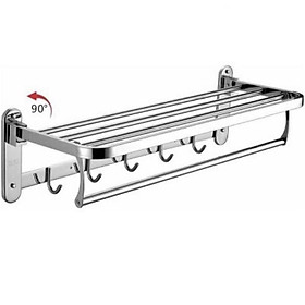 Mua Vắt khăn dàn có móc treo quần áo inox 304