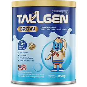Sữa Tallgen Grow phát triển chiều cao & trí não cho trẻ từ 06 tháng tuổi