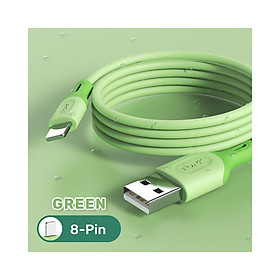 Mua Cáp sạc silicon siêu dẻo chống gãy chống rối TOPK - AN84 - Hàng chính hãng