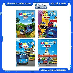 Combo bộ sách bé tô màu tayo