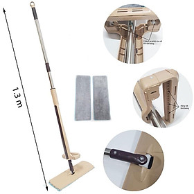 Mua Cây Lau Nhà Tự Vắt Cán Dài Xoay 360 Độ Tặng Kèm 2 Bông Lau Tiện Lợi