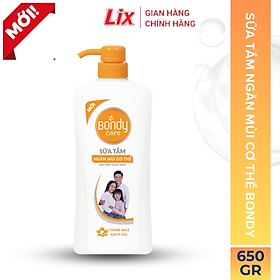 Sữa tắm ngăn mùi cơ thể Bondy Care, sữa tắm ngăn mùi lưu hương thơm tự nhiên Z0902 650g - Lixco Việt Nam