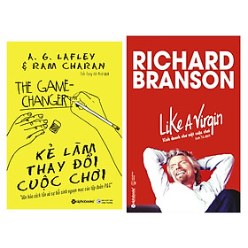 Combo Kẻ Làm Thay Đổi Cuộc Chơi + Like A Virgin-Kinh Doanh Như Một Cuộc Chơi 