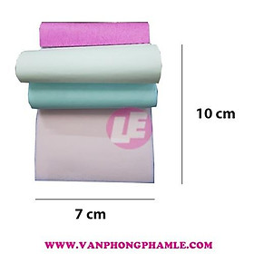 Hình ảnh Sổ 7 cm x 10 cm 3 liên (Lốc 10 Cuốn)