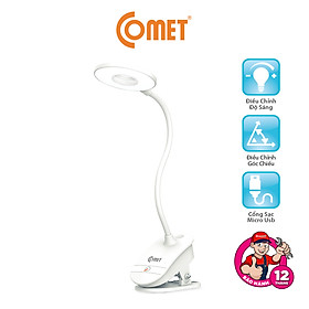 Mua Đèn Học Kẹp Bàn Sạc Tích Điện LED Comet CT174 3W Pin Sạc Rời  Kẹp Hoặc Để Bàn  Điều Hướng Linh Hoạt