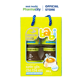 Nước yến cho trẻ em hương vani Greenbird Babi (Lốc 4 hũ)