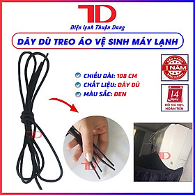 Mua Bộ 2 sợi dây dù treo áo vệ sinh máy lạnh dài 100 cm   Giao màu ngẫu nhiên  hàng chính hãng - Điện Lạnh Thuận Dung