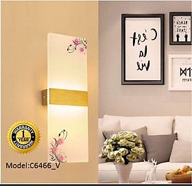 Mua Đèn Treo Tường - Đèn Tường - Đèn Gắn Tường Decor Hình Khối Chữ Nhật C6466