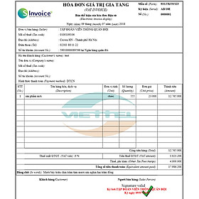 Phần mềm hóa đơn điện tử Viettel Sinvoice- Gói 1000 hóa đơn điện tử Viettel - HÀNG CHÍNH HÃNG 100%