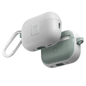 Bao Case Ốp UNIQ Clyde Có Khóa Chống Thất Lạc Rơi Tai Nghe cho Airpods Pro 2 - Hàng Chính Hãng