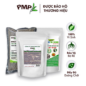 Combo Phân Hữu Cơ Nhật Bản, Chế Phẩm Vi Sinh Biomic & Nấm Trichoderma PMP Chuyên Dụng Cho Hoa Hồng, Rau Sạch, Cây Cảnh