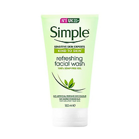 Sữa rửa mặt Simple Dạng Gel 150ml [ Được Mask 3W Clinic ]