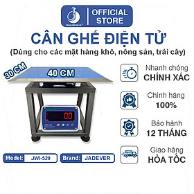 Mua Cân Ghế Điện Tử JWI-520 - Mặt Bàn Cân 300x400MM
