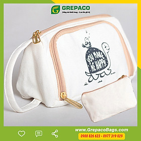 Hộp Đựng Bút Viết Bằng Vải Cao Cấp Size To Có Nhiều Ngăn Dành Cho Học Sinh, Văn Phòng, Tặng Túi Mỹ Phẩm Mini – Sản Phẩm Hot 2020