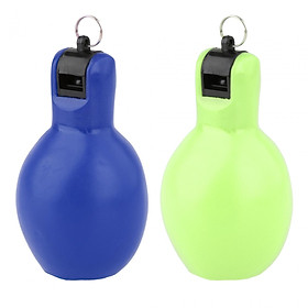 2 Pieces Hand  Whistles Coaches Whistle for Basketball Trekking Walking
