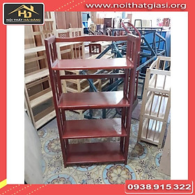 Mua Kệ sách gỗ 4 tầng