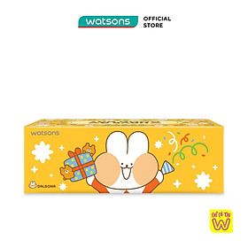 Khăn Giấy Hộp Watsons Velvety Soft Box Tissues (Dalgona) 3ply x 100sheets