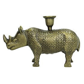 Chân nến Rhino nhập khẩu chính hãng KERSTEN Hà Lan 14.5x24x17cm XET-0760