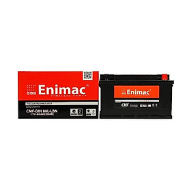 Bình Ắc Quy ENIMAC CMF DIN80L-LBN (12V-80AH) - Cọc L