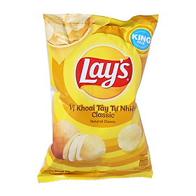 Snack Khoai Tây Lay s Vị Tự Nhiên 56G