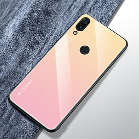 Ốp Lưng Mặt Kính Gradient Cho Xiaomi Redmi Note 7 / Note 7 Pro