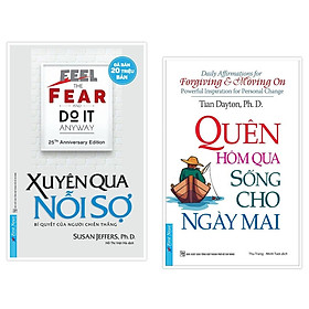 Sách - Combo Xuyên Qua Nỗi Sợ + Quên Hôm Qua Sống Cho Ngày Mai - First News