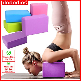 Gối Gạch Tập Yoga Chọn Màu Chất Liệu EVA Mật Độ Cao Nặng 185 Gram Chính Hãng Dododios – Gối Tập Yoga Tập Gym Tập Thể Thao Cao Cấp