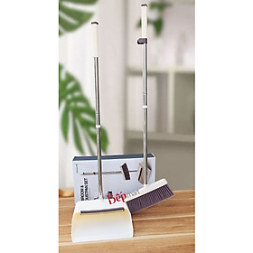 Mua Bộ chổi quét nhà LocknLock kèm dụng cụ hốt ETM465 - nhựa PP  có thể tháo rời - Hàng chính hãng