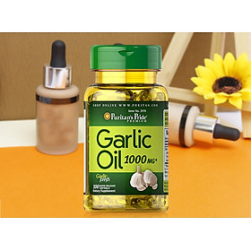 Thực phẩm chức năng bảo vệ sức khỏe tăng sức đề kháng Garlic Oil (tinh dầu tỏi) 1000mg