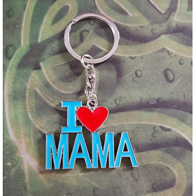 Móc khóa con yêu mẹ ( ilovemama), quà tặng mẹ