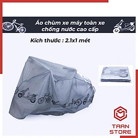 Tấm Bạt Phủ Trùm Xe Máy Chống Nắng Chống Nước Mưa Bạt Chống Nắng Chất Liệu PEVA Chống Thấm Chất Lượng Cao