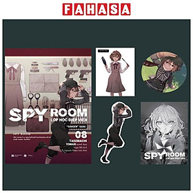 Sách - SPY ROOM - Lớp Học Điệp Viên - Tập 8 - Sougen Sara - Bản Đặc Biệt - Tặng Kèm Bookmark + Thẻ Nhân Vật + Huy Hiệu + Hộp Boxset