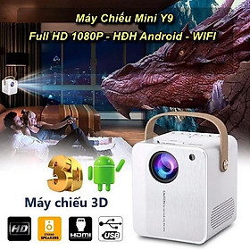 Máy Chiếu Mini Y9 - Full HD 1080P - HĐH Android - WIFI - Home and Garden