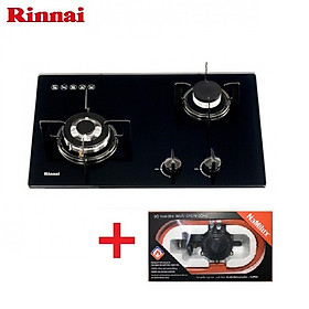 Mua Bếp gas âm Rinnai RVB-6SDQ(B)  Cảm ứng ngắt gas tự động - Hàng chính hãng