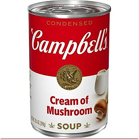 Súp nấm hiệu Campbell s Cream Of Mushroom Soup 298g