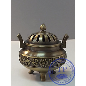 Mua Lư xông Trầm Hợp kim mẫu 3 chân BH1082