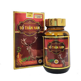 Viên uống Bổ Thận Nam giúp bổ thận tráng dương tăng cường sinh lý nam - Hộp 30 viên thành phần từ nhân sâm, nhung hươu