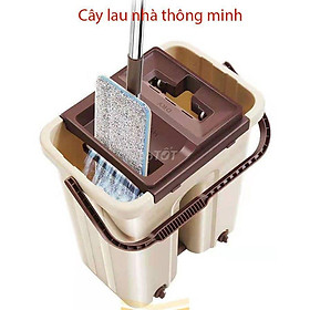 Mua Cây lau nhà tự vắt 360 độ kèm thùng ( có bán riêng cây lau )